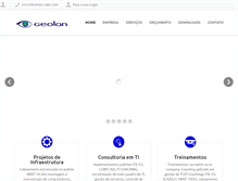 Tablet Screenshot of geolan.com.br